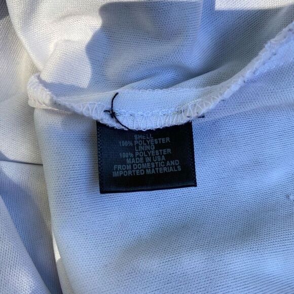 Charles Henry Black White Gingham Check Button Up Dress - Picture 5 of 9